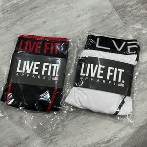 NWT two (2) Live Fit apparel Original Tech Briefs Medium